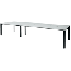 フリースタイルテーブル　天板ホワイト　　W3600×D1200×H720