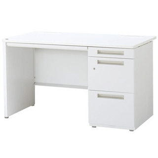 イナバ DuENA片袖机(パネル脚) A4-3段 W1000×D700×H720